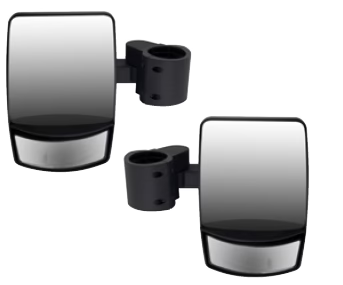 Wide Angle UTV Mirrors With Blindspot