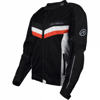 Eve 3 Women Jacket White/Red (Size L)