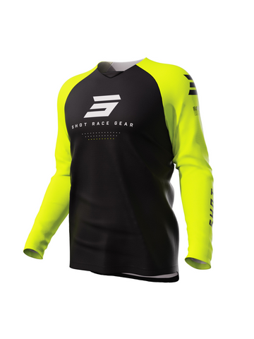 Raw Escape Jersey Neon Yellow (Size 2XL)