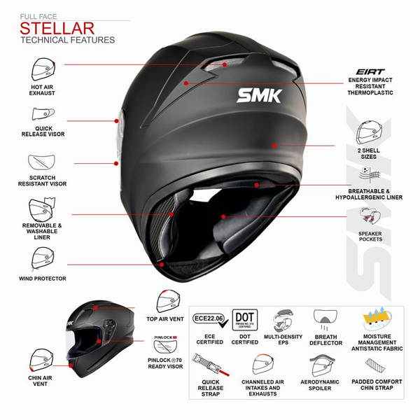 SMK Stellar Black (L-XL)