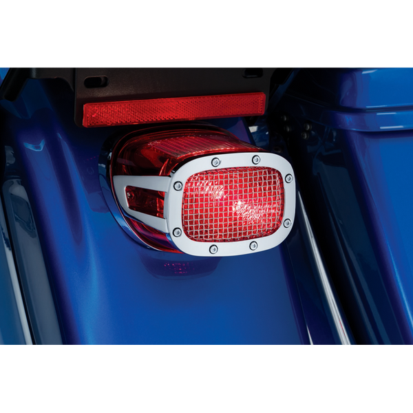 Mesh Taillight Bezel For H-D