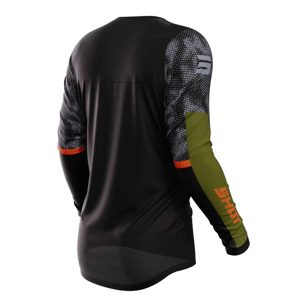 Contact Patrol Jersey Blk Kaki (Size XL)