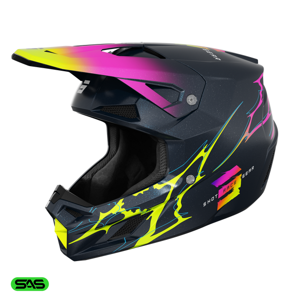 Shot Speed Rac MX Blue/Pearly (M)