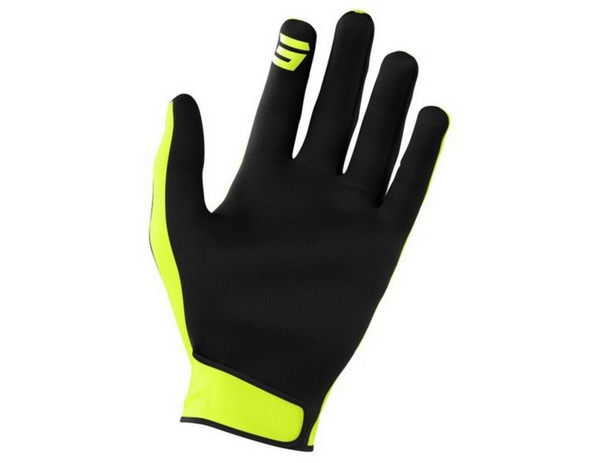 Devo Raw Burst Gloves Neon Yellow (Size L-XL)