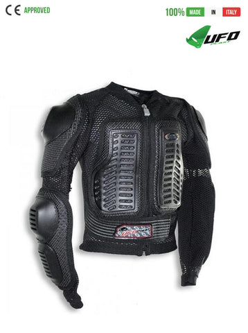 UFO PLAST Made in Italy - KOMBAT Back Protector For Kids - Long
