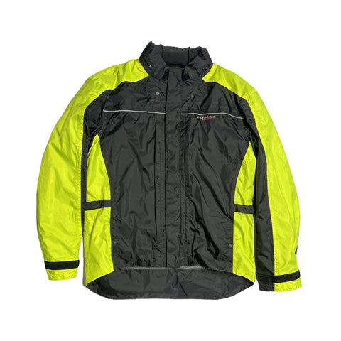 DKR Rain Jacket Black/Yellow (Size Large)