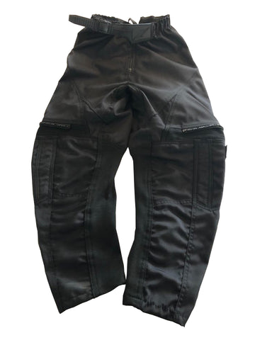 Canvas MX Kids Solid Pants Black (Size 6)