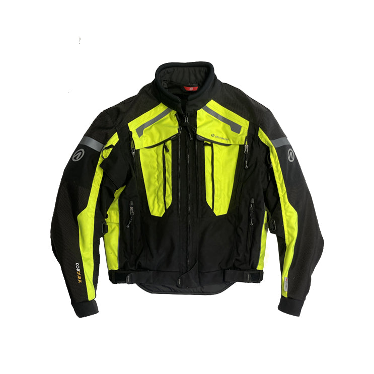 Explorer Jacket Black/Hi Viz Yellow (Size L)