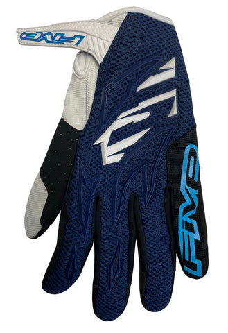 MXF3 Gloves Blue White (Size L)