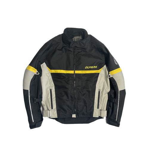 NewPort 2  Men's Jacket Black/Grey/Yellow (Size L)