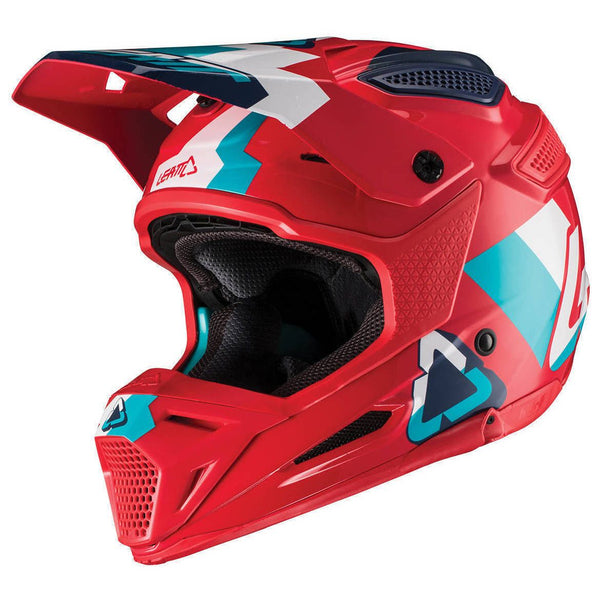 GPX 5.5 Junior Helmet Red/Teal (Size M)